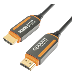 Cable HDMI de Fibra Óptica de 15 Metros (49.21 Pies) | Alta Definición | Versión 2.0 | Alta Velocidad 18Gbps | 4K@60Hz | HDCP 2.2 | Resistente a EMI y RFI