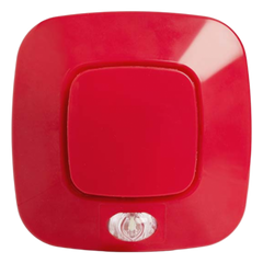Sirena y Luz Direccional / 24V DC / IP65 / Consumo 500µA / 14 Tonos Programables / Aislador de Cortocircuito / EN 54-3 & EN 54-23