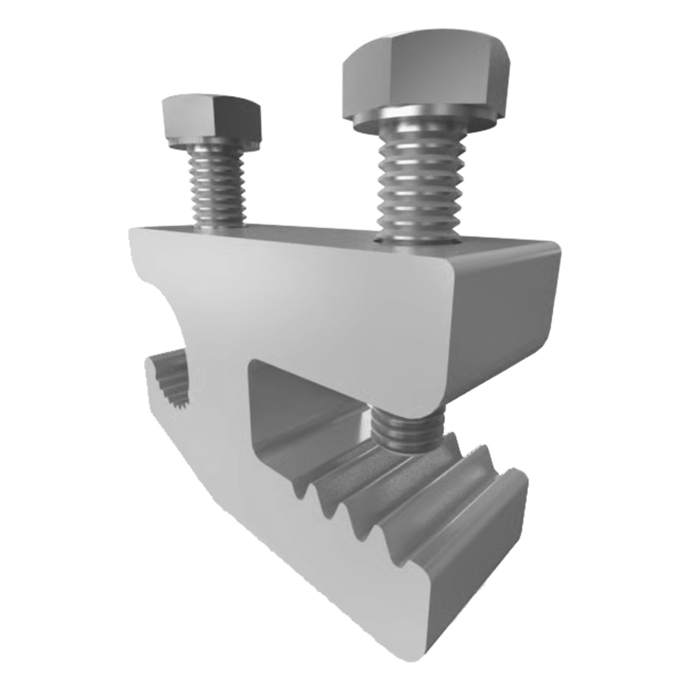 Conector de Puesta a Tierra de Aluminio / Rango de Conductor 4-14 / Doble Calificación / Estañado / UL / CSA