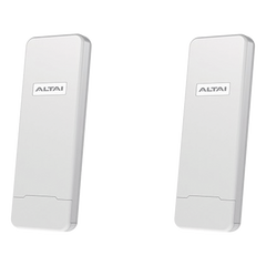 Kit de Enlace PtP de 2 Puntos de Acceso C1AN con Antena Integrada de 14 dBi en 5 GHz, MIMO 2x2, Hasta 4 km, Administración en Nube Gratis con INSIGHTS