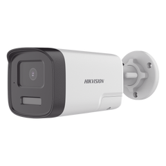 [Audio Bidireccional + Dual Light + ColorVu] Bala TURBOHD 3K  (5 Megapixel) / Lente 3.6 mm / 40 mts IR EXIR + 40 mts Luz Blanca / Micrófono y Bocina Integrado / Exterior IP67 / dWDR