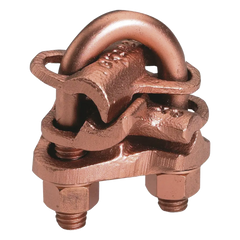 Conector mecánico para 2 cables en forma de cruz para  ranura A calibre mínimo 4 sol- 2/0 tre y ranura B 4 sol - 2/0 tre.