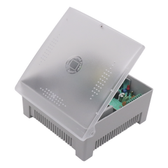 Fuente de Poder con Gabinete de 4 Salidas de 11 - 15 Vcc / 5 Amper /  Voltaje de Entrada: 96 - 264 Vca / Soporta Protección contra Sobrecorriente de Salida, Protección contra Cortocircuito / Led Indicador