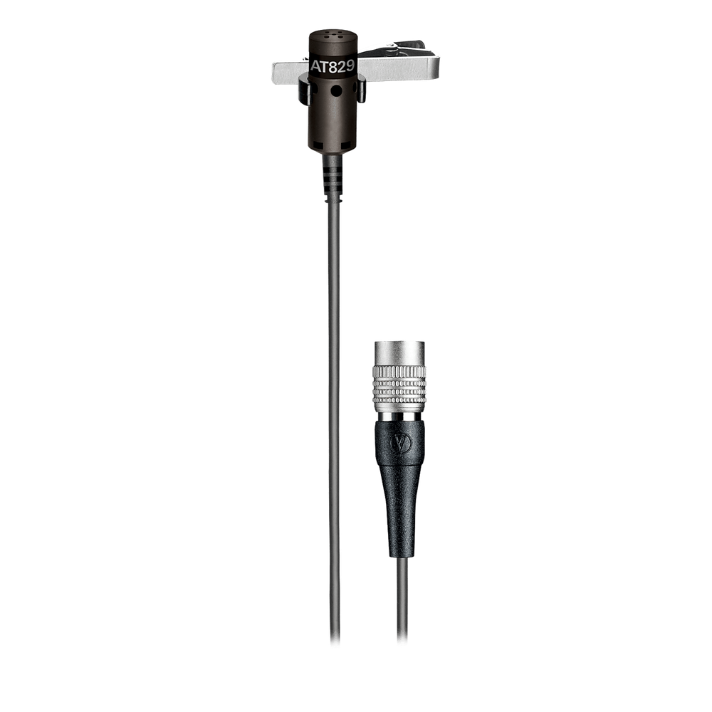 Micrófono Lavalier Inalámbrico | Condensador Cardioide | 1.4 m (55 in) | Patrón 120° | Para Sistemas Audio-Technica UniPak