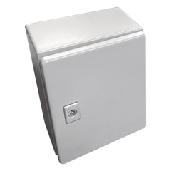 Gabinete de Acero, Nema 4 -IP 66 de 30x30x20 cm con Platina y certificado UL.