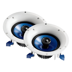 Bocinas de Plafón | 2 Vías | Residenciales | Woofer 8" | 140W | 8 Ohms | Color Blanco | Par