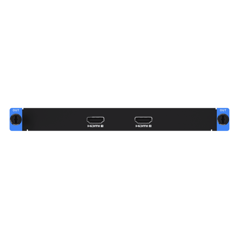 Tarjeta de Salida HDMI 4K 2 Canales / 4K60 / HDMI 2.0 / 8.84 MP por Puerto / 16 Capas Video Wall / Compatible Serie C66S