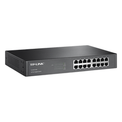 Switch Gigabit no administrable de 16 puertos 10/100/1000 Mbps para escritorio/rack