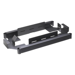 Soporte Para Apilar de 1 a 4 Charolas de Empalme FST24S, Compatible con Paneles FMT y FMD, Color Negro