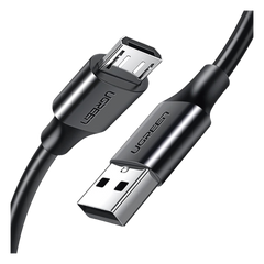Cable USB-A a Micro USB | 2 Metros (6.56 Pies) | Tecnología de Carga Rápida Qualcomm / QC 3.0/2.0 | Recarga hasta 18W | Transmisión de Datos hasta 480Mbps | Tecnología de Carga Segura | Hasta 5,000 Flexiones | ABS y PVC de Alta Duración