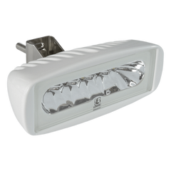 Luz led marina Caprera2 con bracket, emite luz color blanco y azul de 1000 lúmenes, fabricado bajo norma de protección IP67.