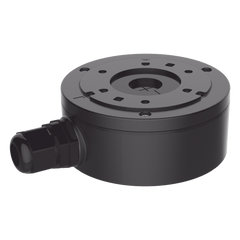 Caja de Conexión de Metal Color Negro / Exterior IP66 / Compatible con DS-2CD1043G2-LIUF/BLACK & DS-2CD2043G2-I(U)(BLACK)