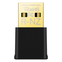 Mini Adaptador USB inalámbrico doble banda AC 600 Mbps, antena onmidireccional.