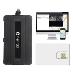KIT de rastreador vehicular (GPS) IP67 Ideal para Motocicletas y Vehiculos con conectividad 2G y 4G/licencia anual de EPCOMGPSCODE y sim anual SIM600MB1Y