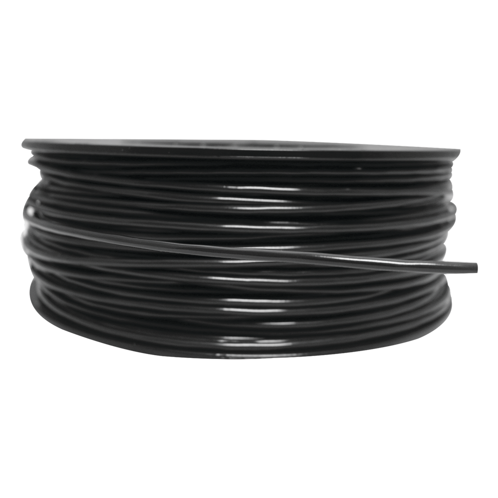 Bobina de 152 Metros de Cable Detector de Calor / Temperatura Fija 185°C / Recubrimiento Nylon Negro / Exterior / Deteccion Lineal de Temperatura