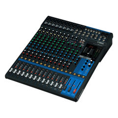 Mezcladora de Audio | 16 Canales | 10 Entradas de Micrófono | Entradas de Línea | Efectos | Interfaz USB