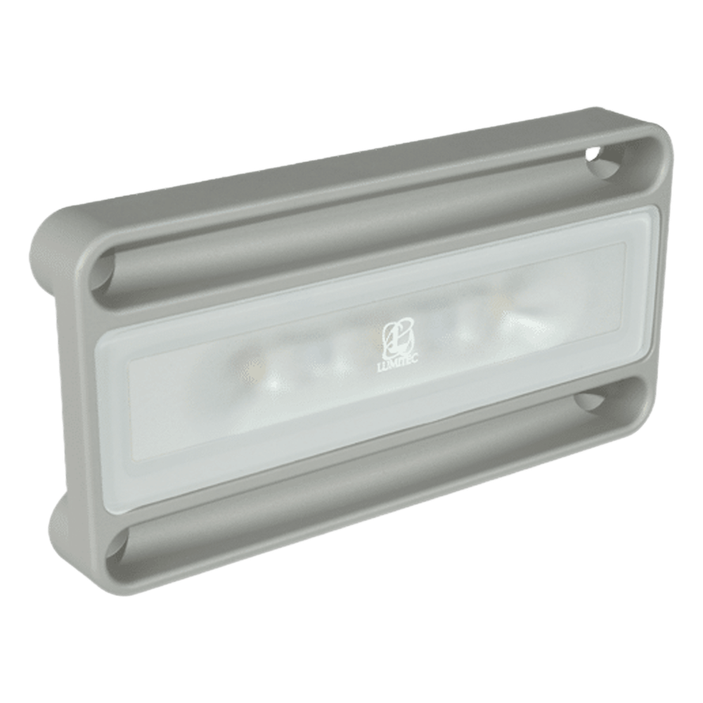 Luz led marina utilitaria NevisLT, emite luz color blanco de 1000 lúmenes, fabricado bajo norma de protección IP67.