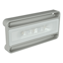 Luz led marina utilitaria NevisLT, emite luz color blanco de 1000 lúmenes, fabricado bajo norma de protección IP67.