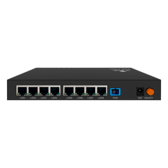 ONU Dual EPON/GPON / 8 Puertos PoE 802.3at Gigabit /  1 Puerto SC/UPC