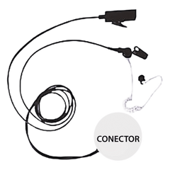 Kit de Micrófono-Audífono profesional de 2 Cables para KENWOOD NX-200/300/410/5000, TK-480/2180/3180