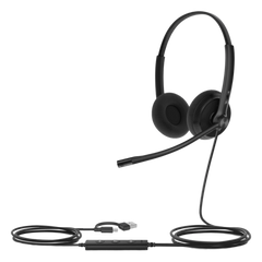 Yealink UH34 Lite, versión UC, cancelación de ruido profesional USB-A con indicador de ocupado