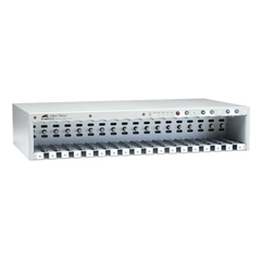 Chasis 18-Slot para MMC2xxx & MMC6xxx series Mini Media Converters, No PSU