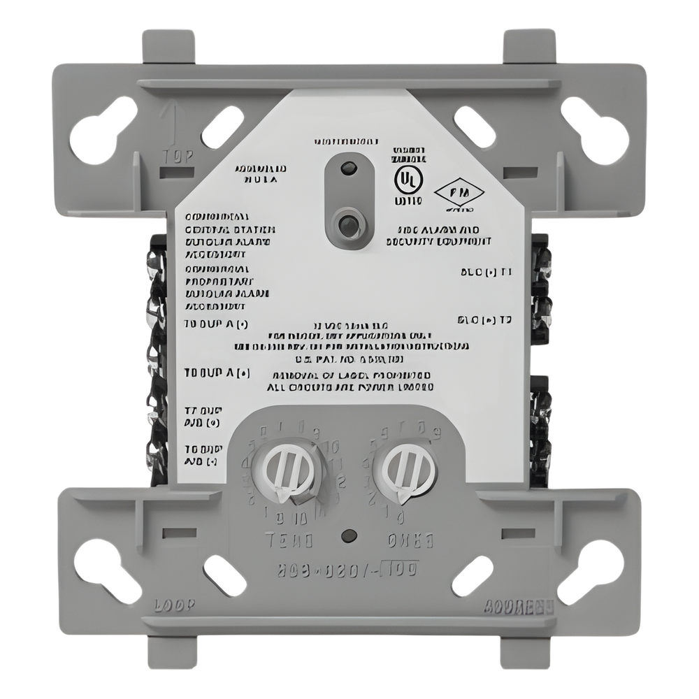 Módulo monitor direccionable dual de 2 circuitos IDC Clase B para lazo SLC de paneles inteligentes Fire-Lite