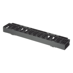 Organizador de Cables Horizontal NetManager, Sencillo (Solo Frontal), Para Rack de 19in, 1UR