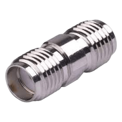 Adaptador en Línea tipo Barril, de Conector SMA Hembra a SMA Hembra, Níquel/ Oro/ Teflón.