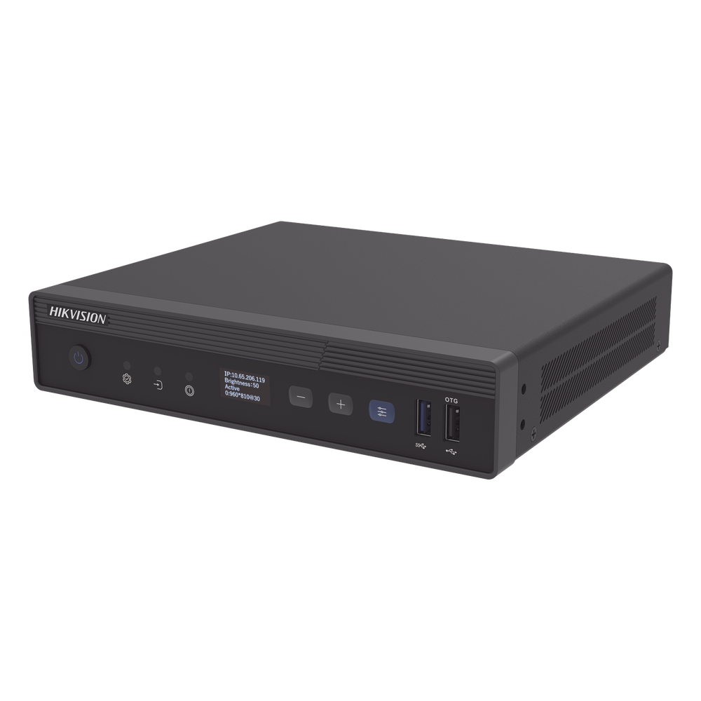 Controlador LED para Videowall / Configuración WEB / Android Interconstruido / 4 Puertos de Video / Compatible con Paneles LED Hikvision