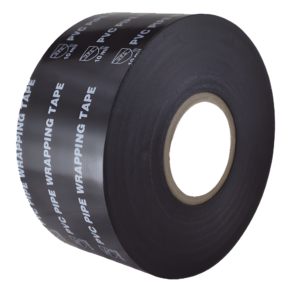 Cinta WRAP de PVC / Grado Premium / 4.8 cm (1.89 in) × 10 m (32.8 ft) / Base de Tela Impermeable / Acabado Mate Antirreflejante / Alta Resistencia Ambiental / Negro