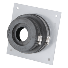 Placa y Goma Pasamuro para Cable Coaxial de 1/2