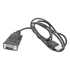 Convertidor USB a Serial RS232 / Conector DB9 / Cable 1.5 m (4.9 ft) / Velocidad hasta 230 Kbps / Plug and Play / Driver Windows 7, 8, 10 y 11 / Programación de Radios y Equipos Seriales