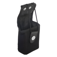 Funda para Radio Portátil / Nylon con Presilla para Cinto / Correa Ajustable con Broche de Presión / Compatible Motorola P110, GP300, Kenwood e Icom / Universal