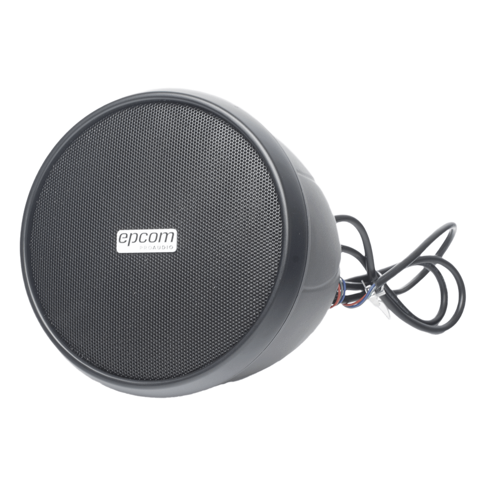 Altavoz Colgante 5" | 10-20W | 70/100V | Respuesta 130-18KHz | Negro | Sensibilidad 90dB