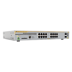 Switch Industrial-Lite PoE+ administrable capa 2 de 16 Puertos 10/100/1000 Mbps + 2 puertos SFP, 247 W