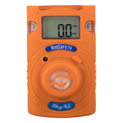 Monitor Personal de Gas H2S / Detección 0-100 ppm / Resolución 0.1 ppm / Alarma Triple 90 dB / 2 Años Sin Mantenimiento / IP67 / UL-913 ATEX IECEx