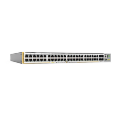 Switch L3 Stackable, 48x 10/100/1000-T PoE+, 4x SFP+, Fuente redundante integradas 740 Watts (TAA compliant version)
