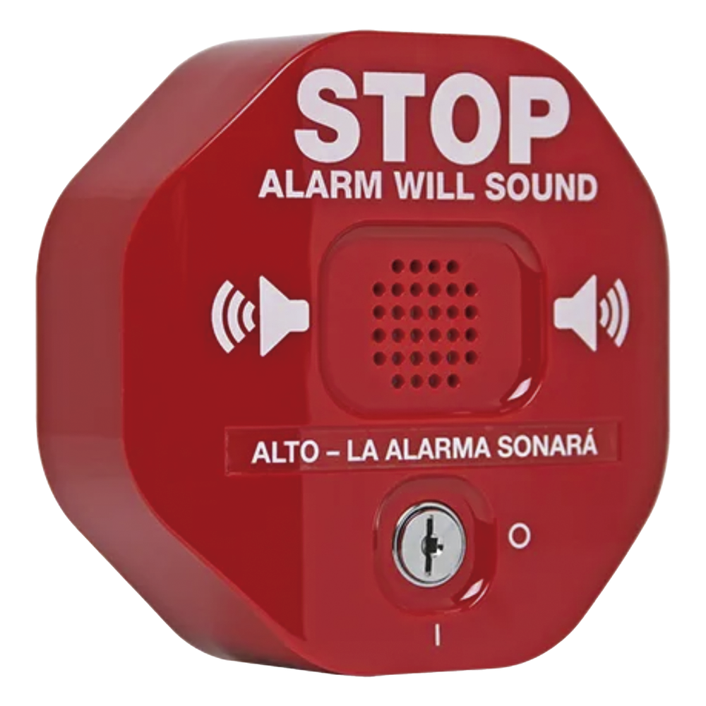 Alarma Multifunción Serie Exit Stopper® Para Proteger Una Puerta (incluye contacto magnético)