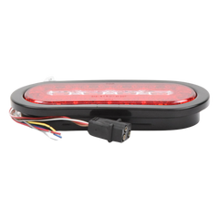 Plafon Ovalado Trasero de 18 LED, Rojo/Blanco/Ambar, 7.5 Pulgadas