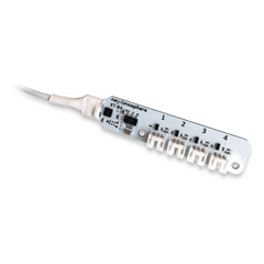 Interfaz de Botones Push XT-B4N6 / 4 Canales / Control LED 3.3V / 256 Combinaciones / X-talk / 82 mm / JST-PHR-3