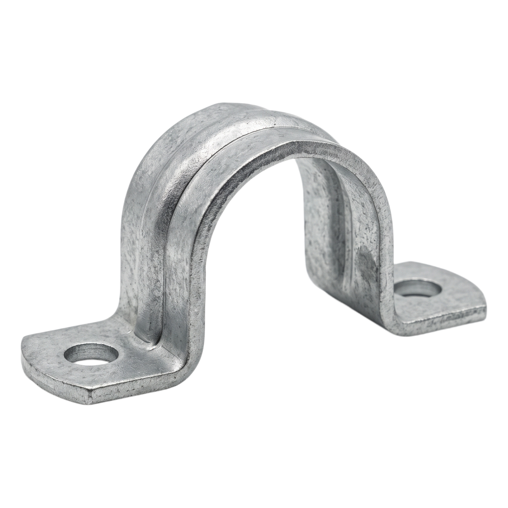 Abrazadera tipo Omega para Tubo Conduit de 38 mm (1-1/2") / Acero Pregalvanizado