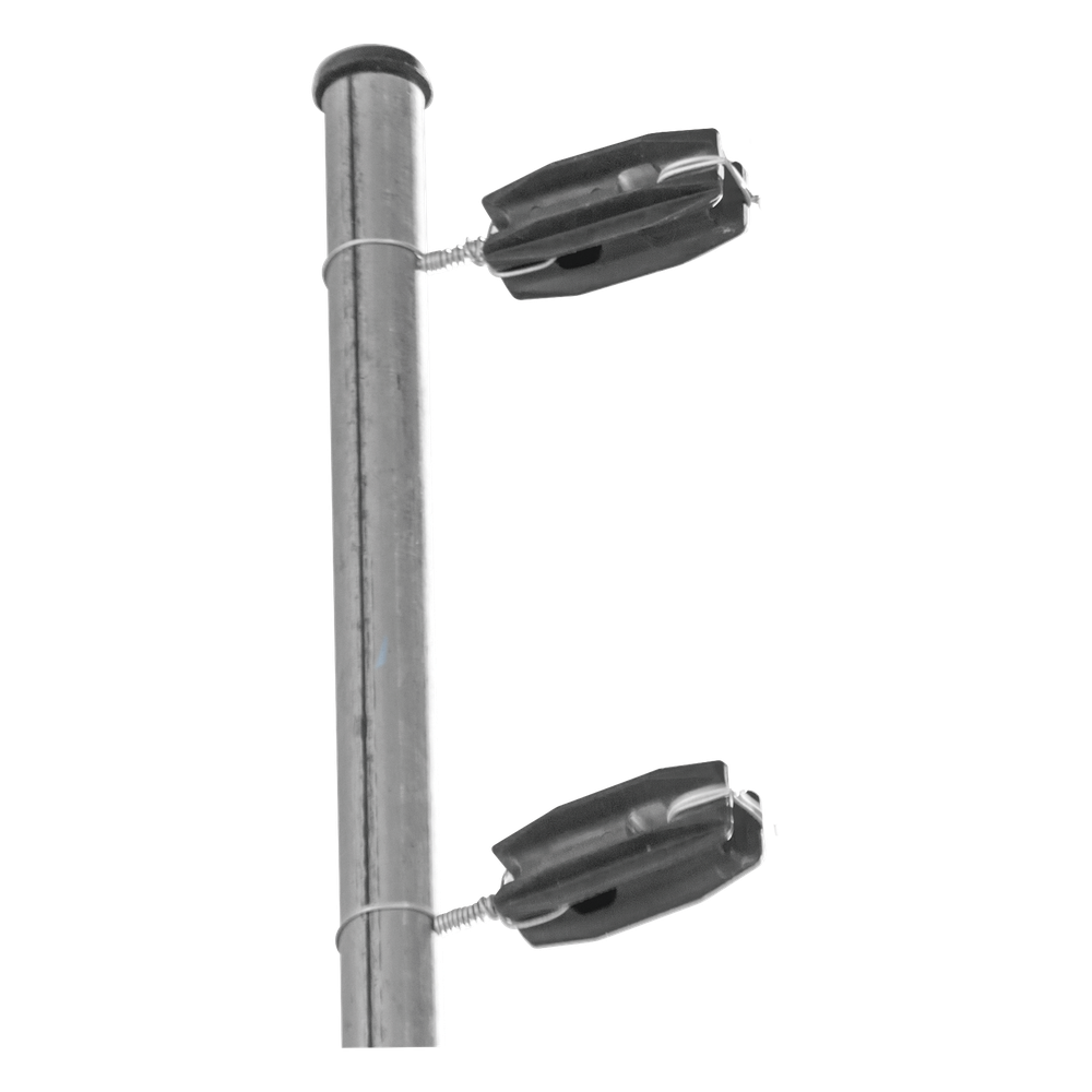 Aislador de Esquina para Cercos Eléctricos / 18 kV / Resinas Vírgenes / Resistencia 7.5-10.2 kg / Anti UV / 66 mm x 31.6 mm