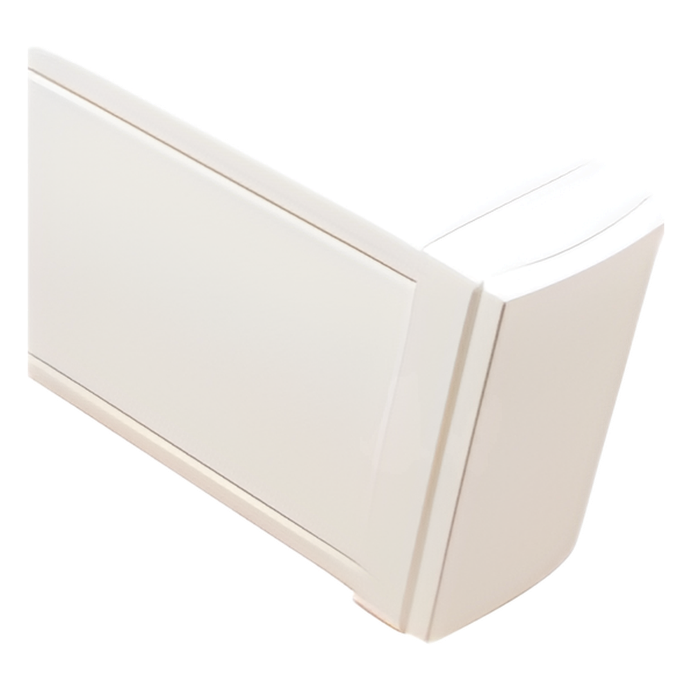 Tapa final en color blanco de PVC auto extinguible,  para canaleta TEK100 (5591-02001)
