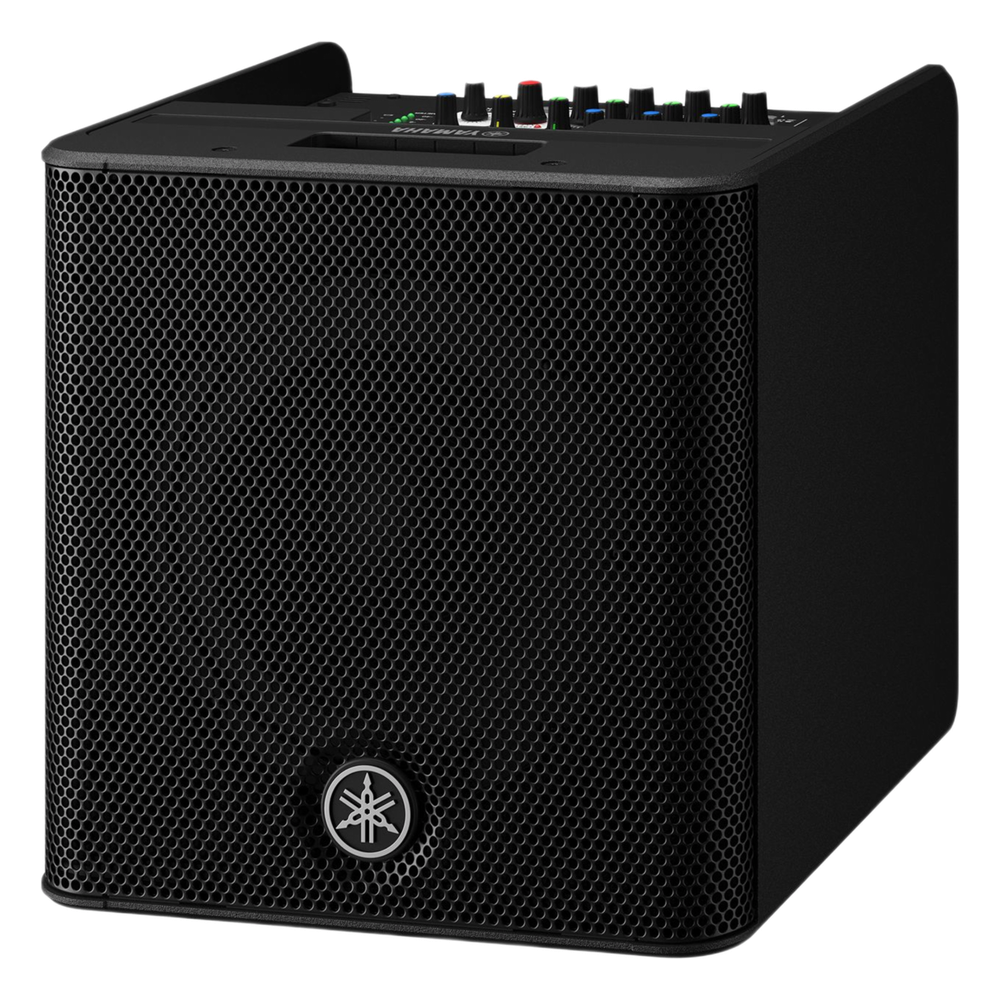 Sistema de Audio Portátil 180w | Altavoz 8" Coaxial | Consola de 5 canales | compatible con app Stagepas Controller | Incluye Batería Recargable