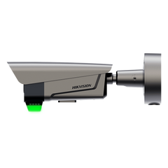 Bala IP 4 Megapixel ANPR para Control de Acceso y Control Remoto / Lente Mot. 2.8 mm a 12 mm / Presición 98.5% / Audio Personalizado e Indicador LED (Rojo y Verde) / LED IR y Luz Blanca / Control de Barrera / Wiegand y RS-485 / IP68 / Po