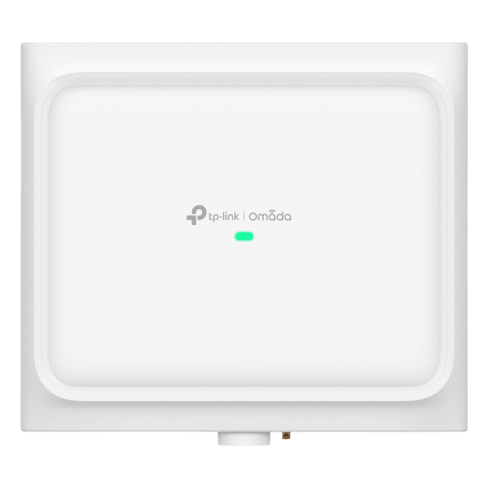 Punto de Acceso Wi-Fi 7 Exterior Tri-Banda / Omnidireccional IP68 / 11 Gbps (US) / 2.4G+5G+6G con AFC / 2.5G PoE+ / Cobertura 300 m² (3,200 ft²) / Gestión Omada SDN / GPS