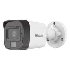 [Dual Light] Bala IP 4 Megapixel / Lente 2.8 mm / Ángulo de visión 104° / 20 mts IR + 15 mts Luz Blanca / Micrófono Integrado / ACUSENSE Lite / Exterior IP67 / H.265+ / PoE / ONVIF / dWDR