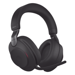 Jabra Evolve2 85, Auricular stereo versión UC con cancelación de ruido activa, dongle USB-A indicador de ocupado (Busylight)(28599-989-999)