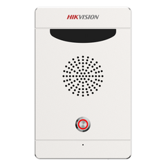 Estación de Alarma de Pánico / Audio Bidireccional / Altavoz 3W Integrado / Micrófono Omnidireccional / 2 Entradas y 2 Salidas de Alarma / IP65 IK08 / Montaje Pared y Empotrado / Exterior Aluminio